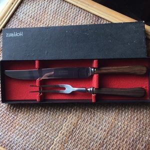 Carving knife &fork